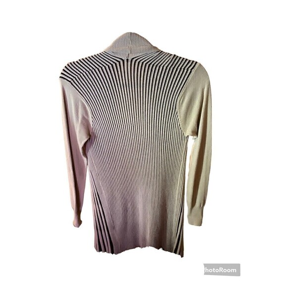 Women’s Small Sweater Multi-Color Open Front Lapis Brand Clothing - Picture 2 of 4